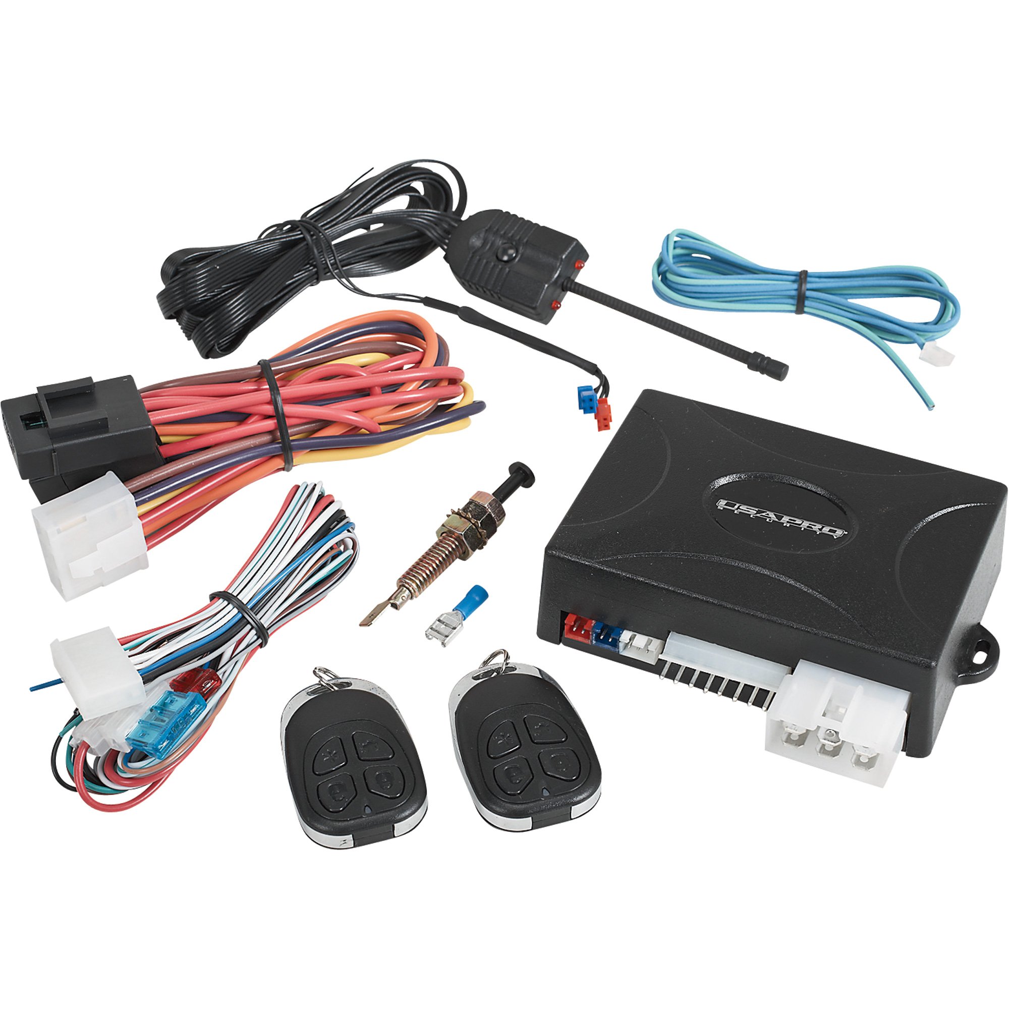 USA Pro Remote Car Starter with Keyless Entry — 500Ft. Range, Model# RS625
